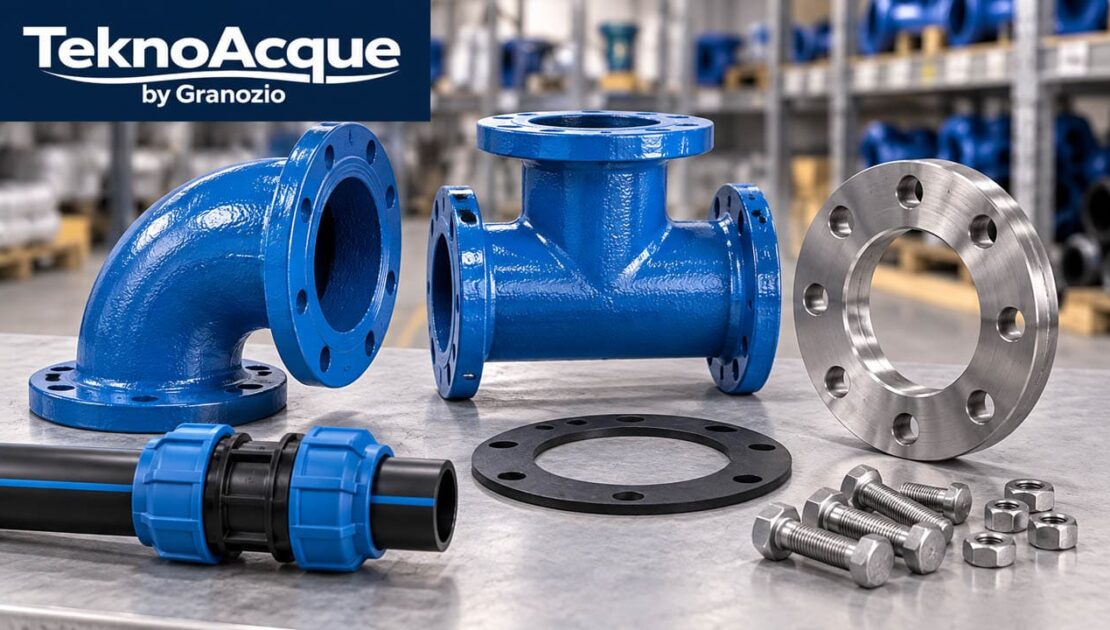 Raccordi e flange per reti idriche in Campania